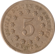 USA 5 Cents Nickel 1867 ss/vz