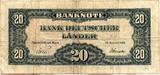 BRD 20 Deutsche Mark 1949 III-IV
