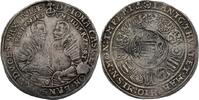 Sachsen-Coburg-Eisenach Reichstaler Johann Casimir und Johann Ernst -