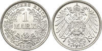 1 Mark 1909 E Kaiserreich  st, min. ber.