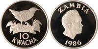 Sambia 10 Kwacha Spiegelralle -