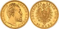 Kaiserreich - Anhalt 20 Mark Anhalt, 20 Mark, Friedrich I., 1875, fast st