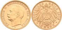 Kaiserreich - Baden 10 Mark Baden, 10 Mark, Friedrich II., 1909, st-