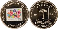 Äquatorialguinea 1000 Francos Jean Tinguely -