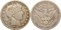 USA 1912 S Barber Half Dollar s-ss
