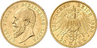 Kaiserreich - Schaumburg-Lippe 20 Mark Schaumburg-Lippe, 20 Mark Gold, Georg, 1898, vz, RAR