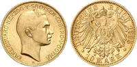 Kaiserreich - Sachsen-Coburg und -Gotha 10 Mark Sachsen-Coburg und Gotha, 10 Mark Gold, Carl Eduard, 1905, fast vz/st