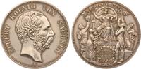 Kaiserreich - Sachsen Medaille 800-Jahr-Feier Haus Wettin