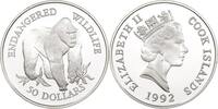 Cook Island 50 Dollars Flachlandgorilla -
