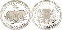 Somalia 250 Shillings Zwei Nashörner -