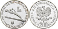 Polen 200 Zlotych Skispringer -