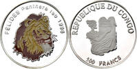 Kongo 500 Francs Löwenkopf -