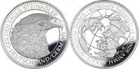Silbermedaille o.J. Steinadler vz/st aus PP