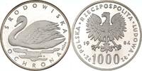 Polen 1000 Zlotych Proba Höckerschwan Probe -