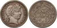 USA Dime Barber Dime -