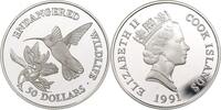 Cook Islands 50 Dollars Hummelkolibri -