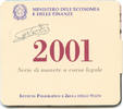 Italien 1 Lire - 1000 Lire, KMS Kursmünzensatz im Originalblister -