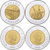 Kanada 2 x 8 Dollars Chinese Railway Workers Set, OVP -