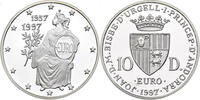 Andorra 10 Diners 1997 Europa mit Olivenzweig PP