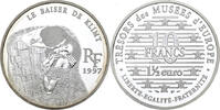 10 Francs 1997 Frankreich Der Kuss von Gustav Klimt PP