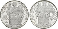 Vatikan 2 x 10000 Lire Heiliges Jahr 2000, Rom und Jerusalem, Münzset, OVP -