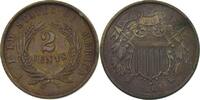 2 Cents 1864 USA  ss+