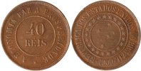 Brasilien 40 Reis Brasilien, 40 Reis, 1900, ss/vz -