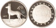 Malta 1 Pound Malta, 1 Pound, Pharaonenhund, 1977, PP