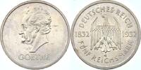 Weimar 5 Reichsmark Goethe -