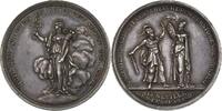 Medaille 1801 Brandenburg-Preussen Friedrich Wilhelm III - Frieden von Lunéville zwischen Frankreich und Österreich vz, Patina