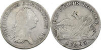 Taler 1765 A Preussen Friedrich II. fast ss