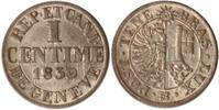 Schweiz 1 Centime Schweiz, Genf, 1 Centime, 1839, st