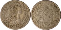 Österreich-Ungarn 15 Krajczar Österreich-Ungarn, 15 Krajczar, Leopold I., 1676 KB, fast ss