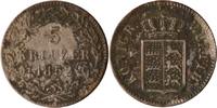Württemberg 3 Kreuzer Württemberg, 3 Kreuzer, 1852, ss/vz
