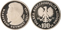 Polen 100 Zlotych Polen, 100 Zlotych, Wadyslaw Reymont Probe, 1977, PP