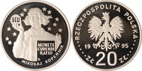 Polen 20 Zlotych Polen, 20 Zlotych, Niklas Koppernigk, 1995, PP