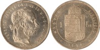 Ungarn 1 Forint Ungarn, 1 Forint, Franz Josef I., 1873 KB, vz+