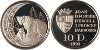 Andorra 10 Diners Andorra, 10 Diners, Braunbären, 1992, PP