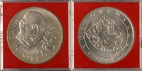 Tschechoslowakei 100 Korun Tschechoslowakei, 100 Korun, Janko Jesensky Probe, 1974, st in Originalverp.