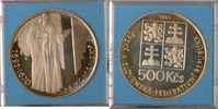Tschechien 500 Korun Tschechien, 500 Korun, Jan Komensky, 1992, PP in Originalverp.