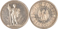 Schweiz - Basel 5 Franken Schweiz, 5 Franken, Schützentaler Basel, 1879, vz/st