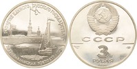 Russland 3 Rubel Russland, 3 Rubel, Festung in Leningrad, 1990, PP