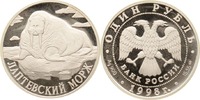 Russland 1 Rubel Russland, 1 Rubel, Laptevsee-Walross, 1998, PP