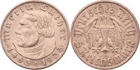 Drittes Reich 5 Reichsmark Martin Luther