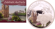 Australien 1 Dollar Haarnasenwombat