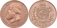 Brasilien 500 Reis Pedro II.