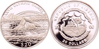 Liberia 20 Dollars Schwimmen