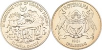 Botswana 5 Pula Lernender Junge -
