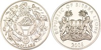 Sierra Leone 10 Dollars Winterolympiade Turin -