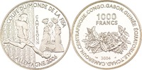 Westafrikanische Staaten 1000 Francs Fußball-WM 2006 in Deutschland -